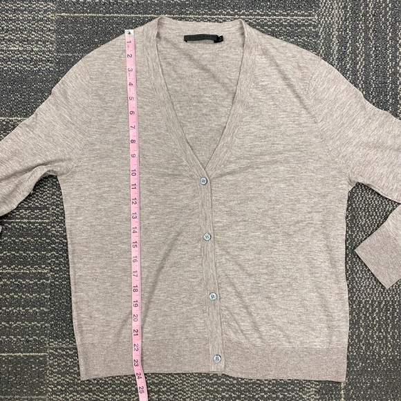 Jenni Kayne Cashmere Silk Blend Boyfriend Cardigan Size M - Picture 4 of 7